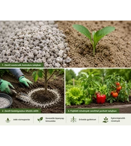 Zeolit alkalmazása laza talajban – Előnyök, használat és gyakorlati útmutató