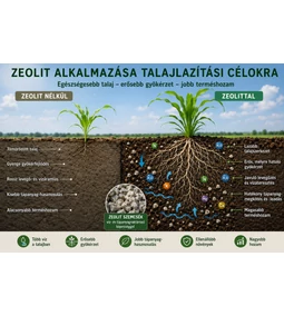 Zeolit alkalmazása talajlazítási célokra: 15 bizonyított előny az egészségesebb és termékenyebb talajért