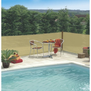 Nortene Extranet szőtt árnyékoló háló 1.5X10m, homok