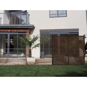 Nortene Privat térelválasztó panel 1X2m, barna