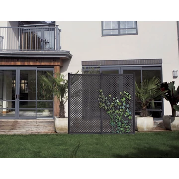 Nortene Privat térelválasztó panel 1X2m, antracit