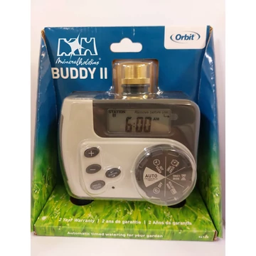 Orbit HT6 2 zónás elemes csapra szerelhető öntözővezérlő