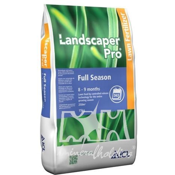 ICL Landscaper Pro Full Season gyepfenntartó 8-9 hónapos gyeptrágya 15kg