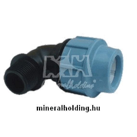 KPE könyök idom 25 x 1/2" KM, 16 bar