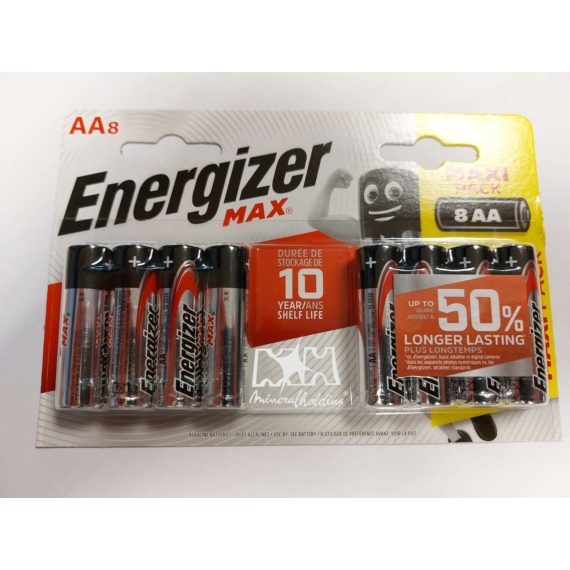 Energizer MAX AA Ceruza elem (NEM tölthető!)