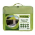 Kép 2/3 - Nortene Sun-Net Kit Polyester napvitorla 3.6X3.6X3.6m, bézs